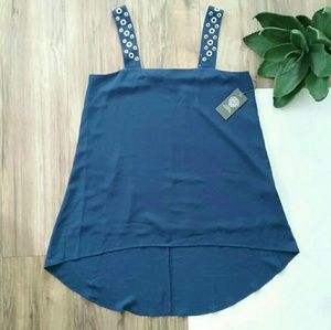 NWT Vince Camuto | Royal Blue Hi-low Tank | S